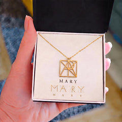 Custom Monogram Name Necklace Personalized Stainless Steel or Gold Name Jewelry, Heartfelt Gift for Her