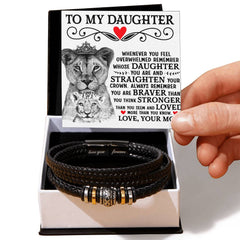 To My Daughter Braver – Bracelet