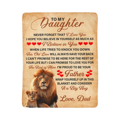 Daughter / Dad - Blanket