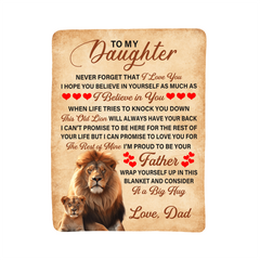 Daughter / Dad - Blanket